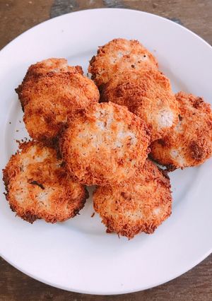 Hình của món Bánh dừa nướng (Keto giảm cân).
