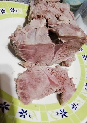 Una foto de Carnaza vacuna 🐂 tiernizada con olla presión