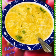 Ching’s egg drop soup A picture of Ching’s egg drop soup.