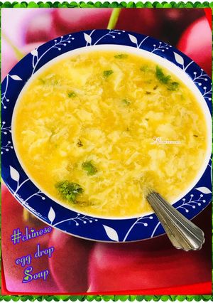 A picture of Ching’s egg drop soup.