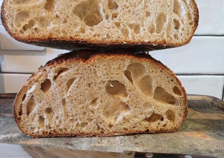 Recipe of Super Quick Homemade Sourdough bread recipe for teaching my 7yo niece