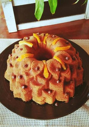 Foto principal de Bizcocho de naranja y perlitas de chocolate, Cookpad en Tenerife