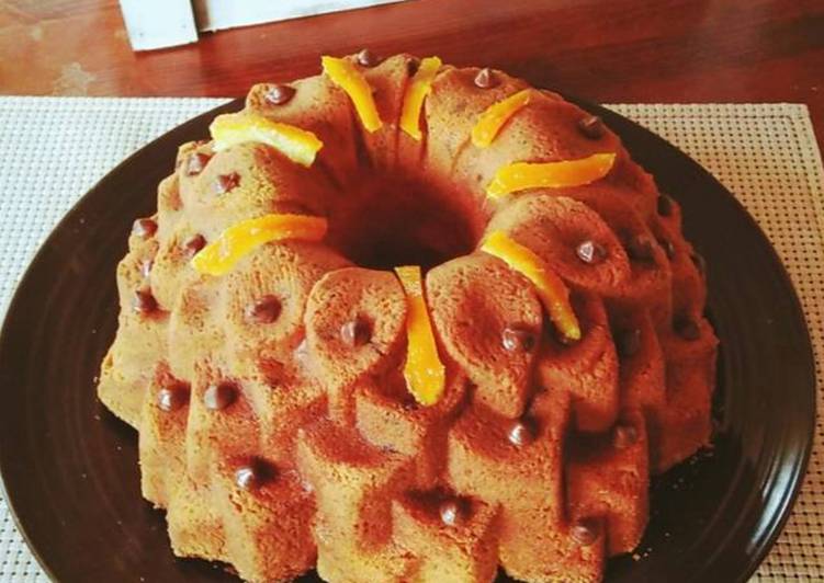 Bizcocho de naranja y perlitas de chocolate, Cookpad en Tenerife