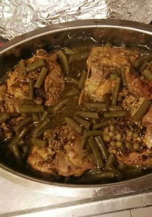 Una foto de Pollo a la cerveza, mostaza y curry
