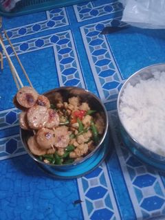 Foto resep Tumis buncis ayam giling