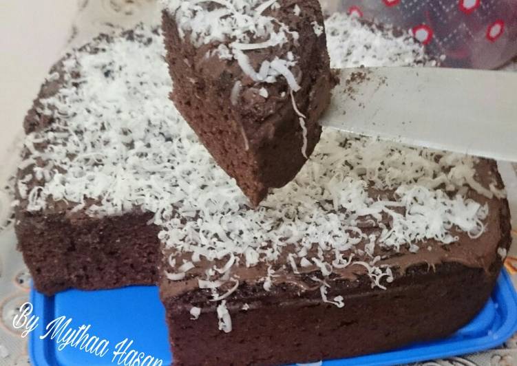 Brownies Chocolatos Lembut.. No Mixer!! Anti gagal