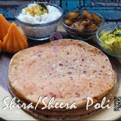 A picture of Sheera Poli / Sheera Paratha.