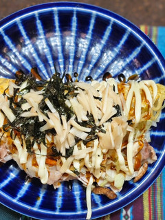 超級簡單用微波爐作大阪燒 的食譜成品照片