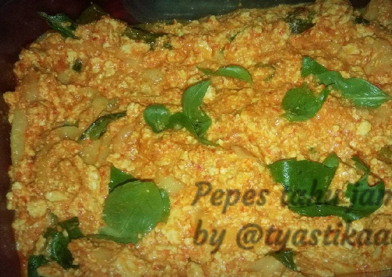 Pepes tahu jamur