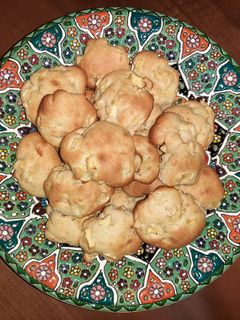 عکسی از دستور 🍏کوکی سیب🍎
