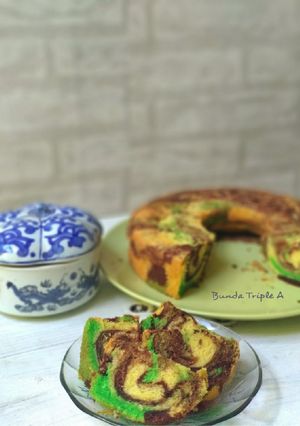 Foto resep Marmer cake ala Law Thomas