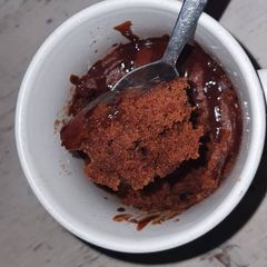 A picture of 5 minute Chocolate mug cake (Eggless).