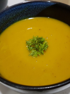 A picture of Squash Soup.