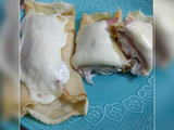 Creppes con Pollo y Queso