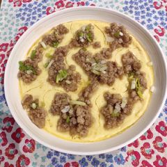 A picture of Steam Egg with Ground Pork.