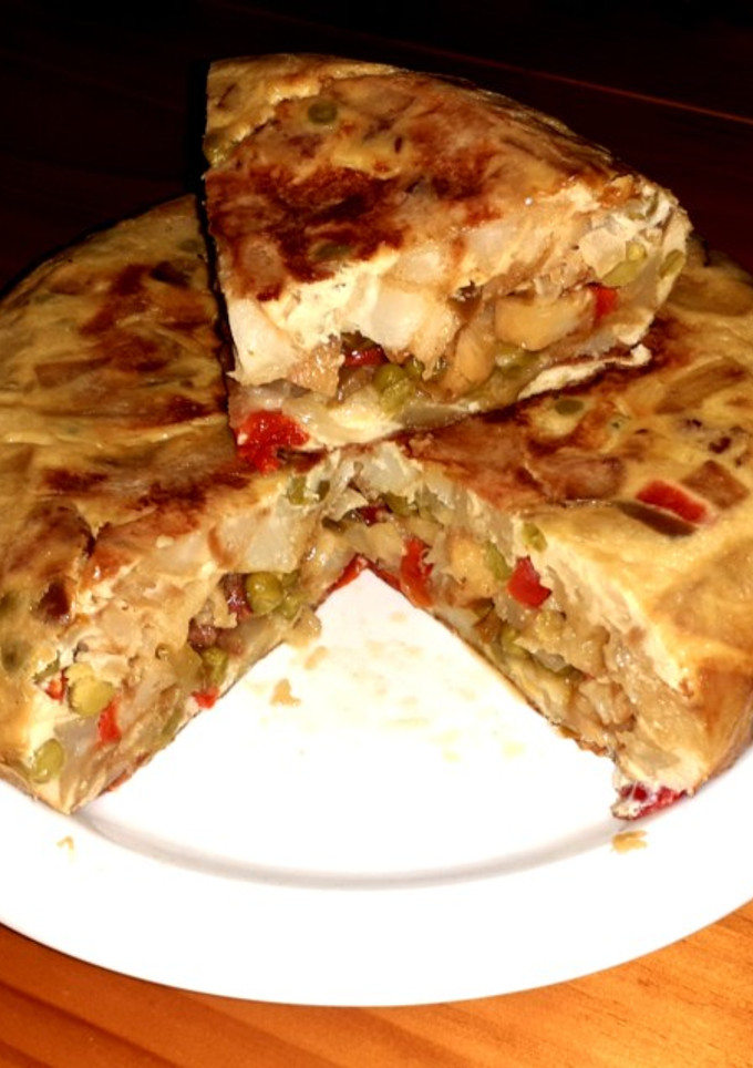Una foto de Tortilla paisana