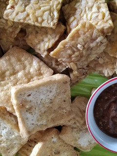 Foto resep Gorengan Saus Kacang