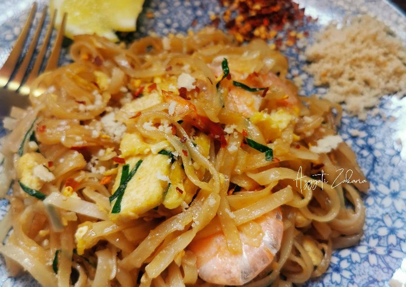 Mie Thailand v2 dengan udang