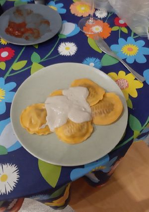 Una foto de Salsa de champiñones para pasta