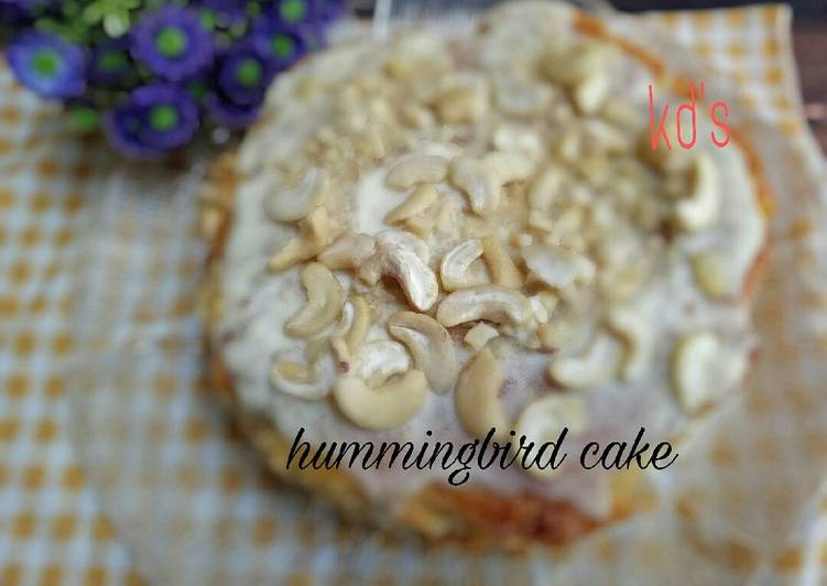 Resep Hummingbird cake Anti Gagal