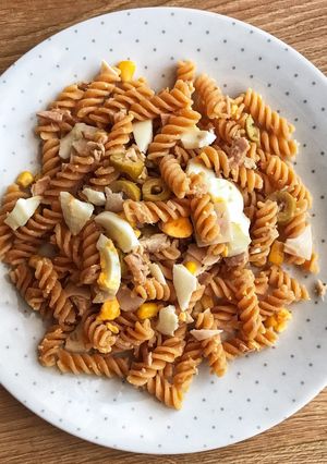 Foto principal de Ensalada de pasta 🍝 🥗