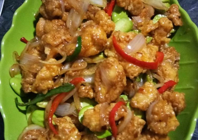 Resep Ayam kungpao pete yang Bikin Ngiler