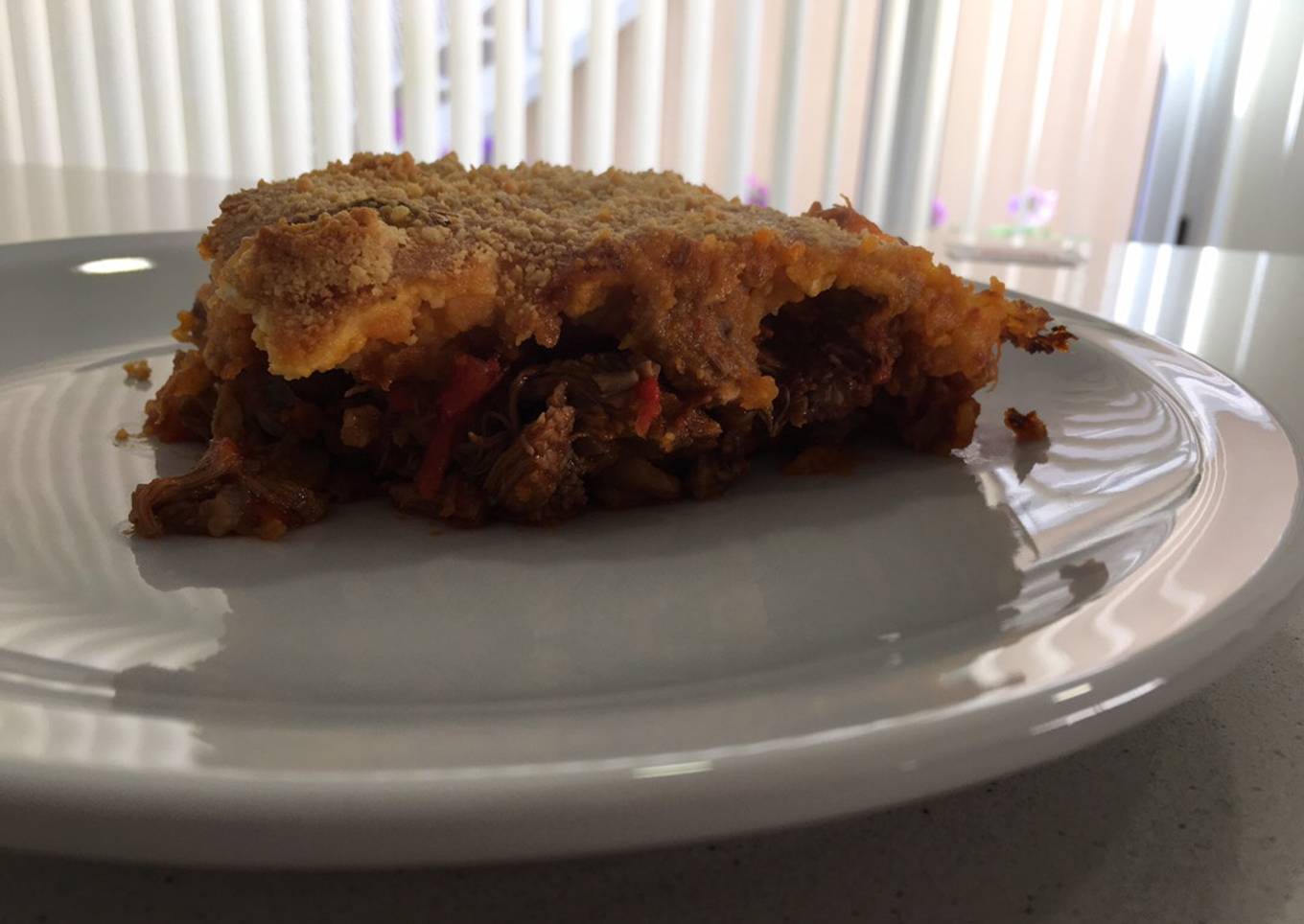 Pastel de carne estofada