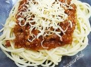 Gambar pasta bolognese