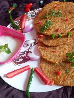 कैबेज गाजर पराठा (Cabbage Gajar Paratha recipe in hindi) रेसिपी मुख्य फोटो