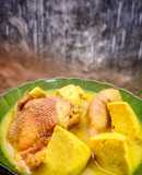 Opor Ayam + Tahu (Bumbu Kuning)