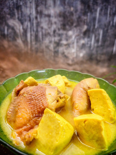 Foto resep Opor Ayam + Tahu (Bumbu Kuning)