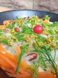 Salad Bunga Sawi, Sayuran, & Bihun