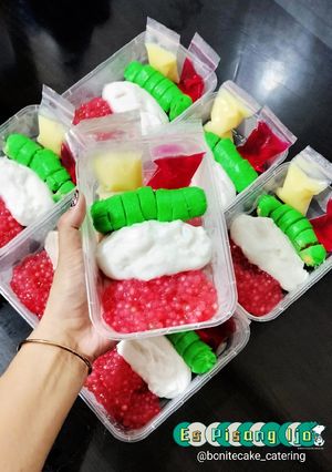 Foto resep Es Pisang Ijo
