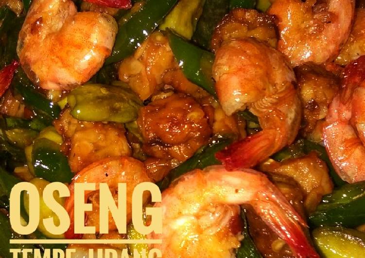 Bagaimana Membuat Oseng tempe, udang &amp; pete cabe ijo yang Bikin Ngiler