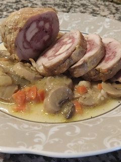 Una foto de Contramuslos de pollo rellenos