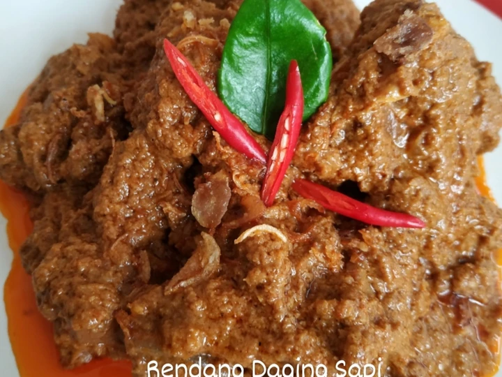 Langkah Gampang Menyiapkan Resep Rendang Daging Sapi yang Bisa Manjain Lidah Anti Ribet, Uenak Banget