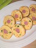 Tamagoyaki Sosis (Telur Bebek Gulung Sosis)