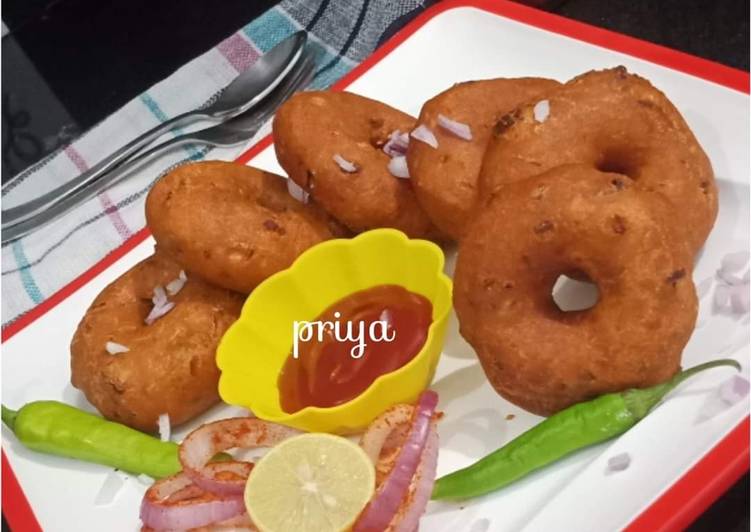 Recipe of Homemade Instant Suji Vada