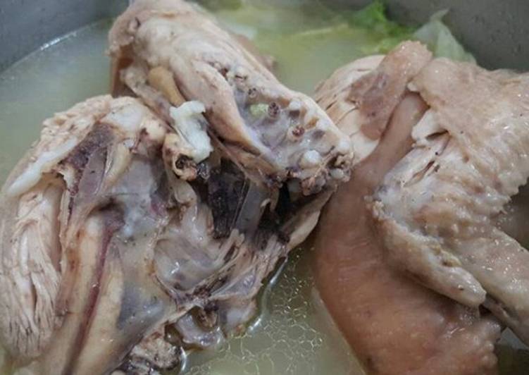 Langkah Mudah untuk Membuat Ayam rebus #BikinRamadanBerkesan Anti Gagal
