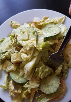 A picture of Vegetable salad.
