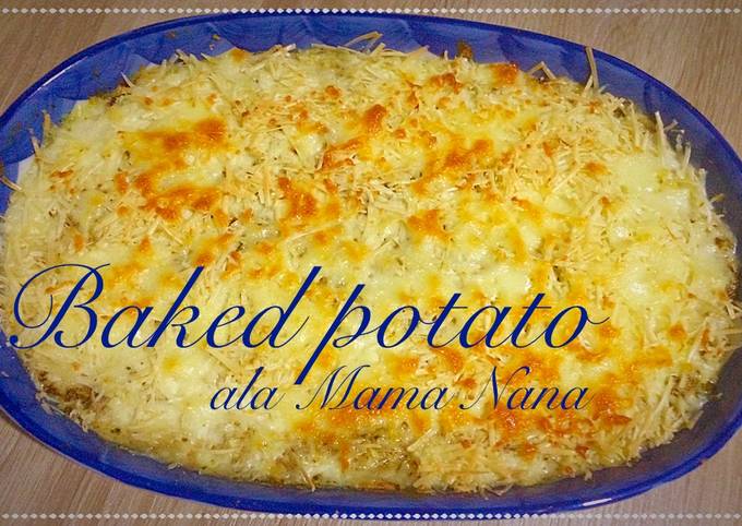 Resep Baked Potato Oleh Ala Mama Nana - Cookpad