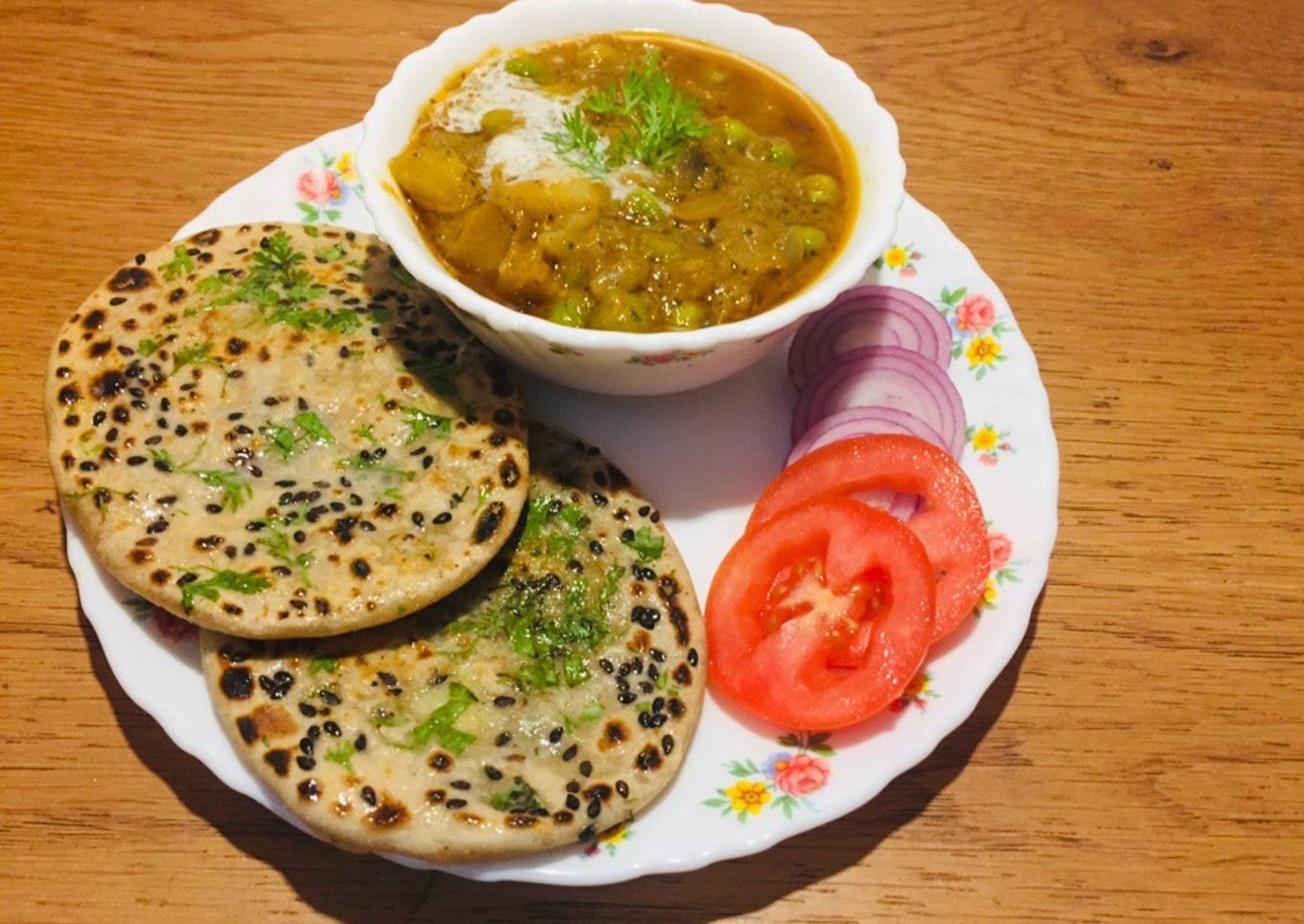 Stuffed kulcha