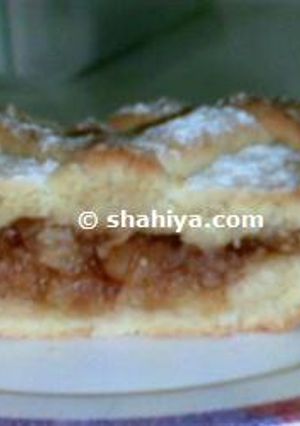 صورة لوصفة فطيرة التفاح