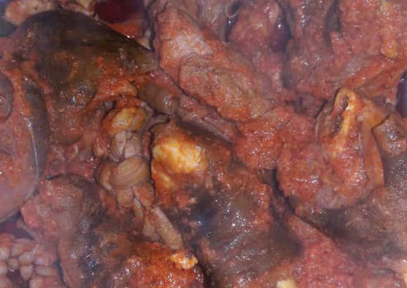 Peppered goat meat