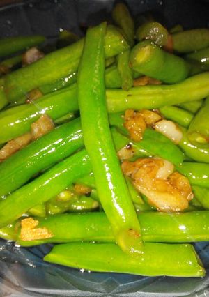 Foto resep Oseng Buncis / Buncis ala H***cow