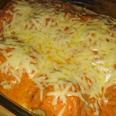 Golumpki (stuffed cabbage) A picture of Golumpki (stuffed cabbage).