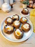 Choco Mochi Bread with Tapioca Pudding