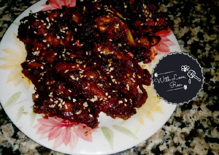 How to Make Yummy Sauce-y chicken This is Secret Recipe  From Homemade !!