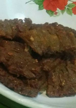 Foto resep Empal Gepuk Daging Sapi Garing
