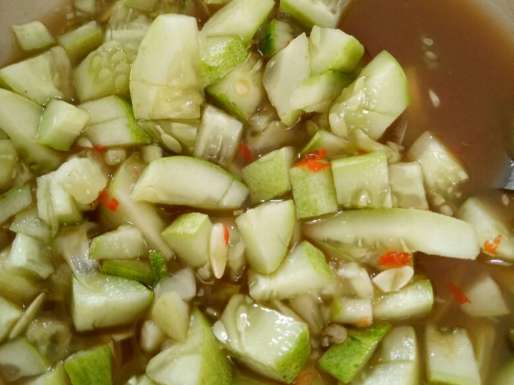Langkah Mudah untuk Menyiapkan Resep  Recoh Bonteng khas serang banten yang Bisa Manjain Lidah, Lezat